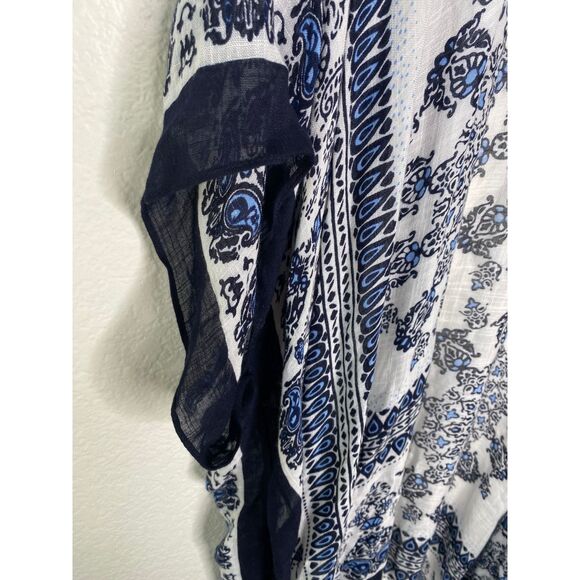 NWT Angie mixed boho print kimino longline lightweight cardigan open front - Picture 5 of 9